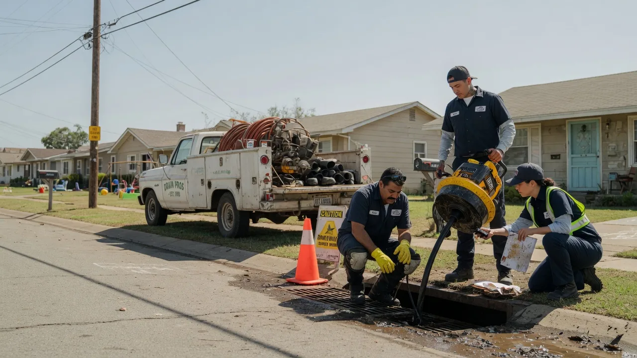 Drain Cleaning in Grandfield, OK near me
